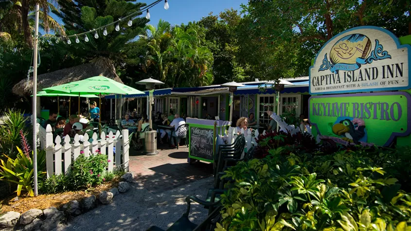 Exterior Seating of Keylime Bistro