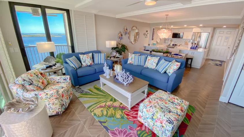 Harbour Tower Living Room